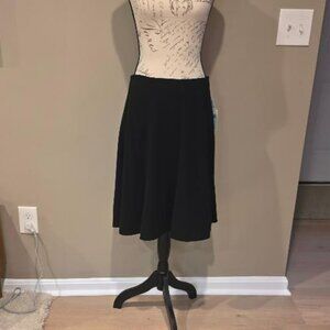 CeCe Rich Black Skirt Size 8